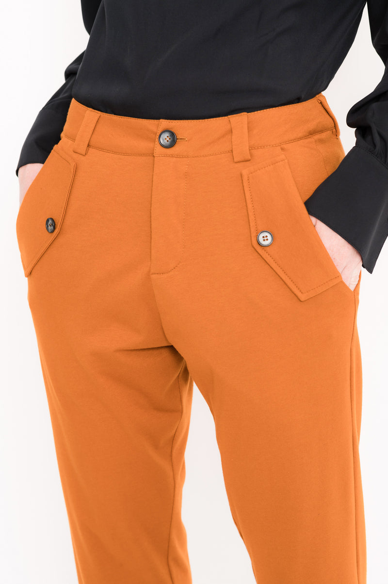 Tailoring Cotton Jersey Pants | Pandeiro