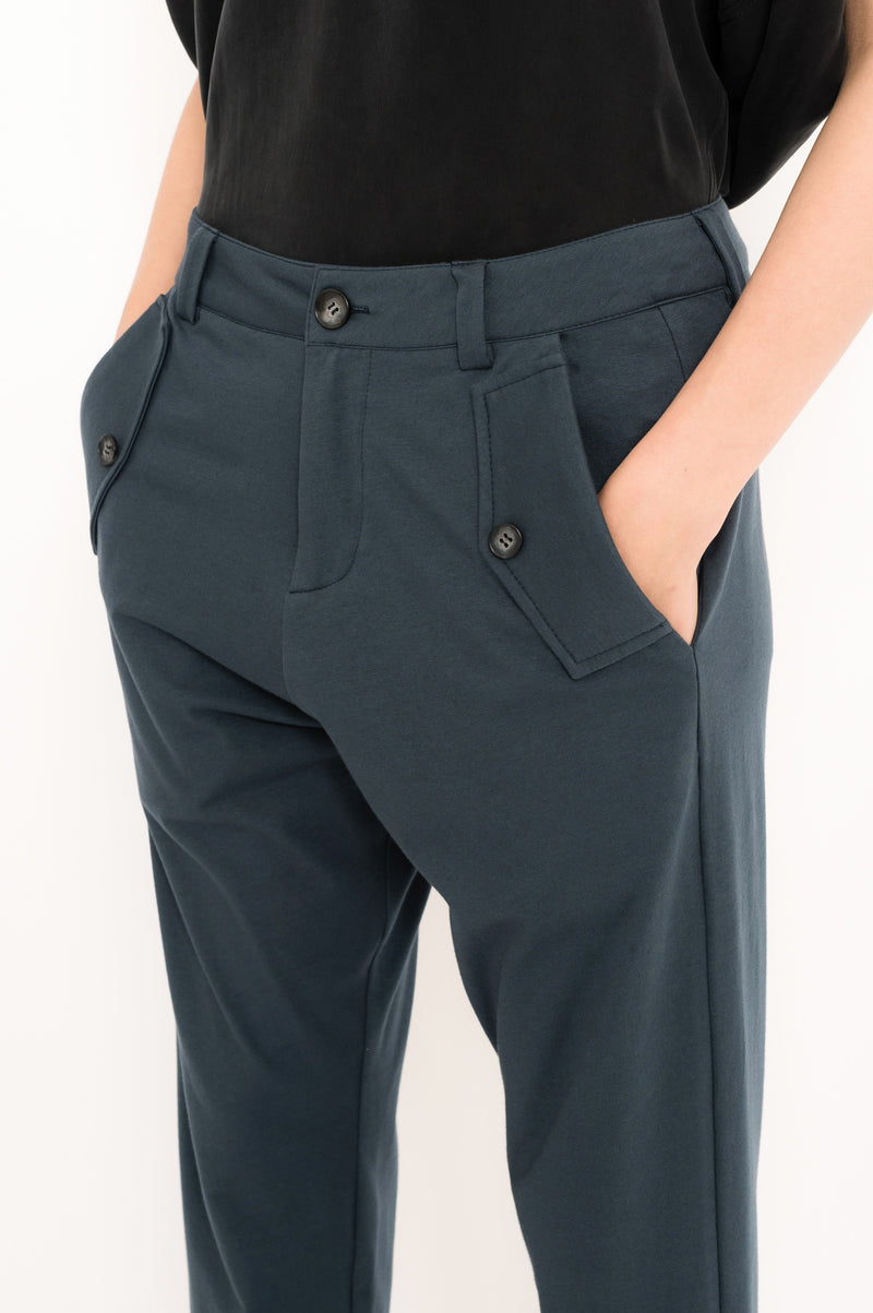 Tailoring Cotton Jersey Pants | Pandeiro