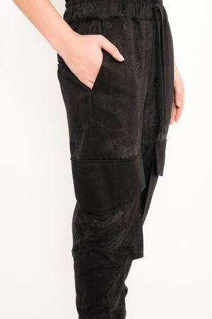 Viscose Cargo Pants with Foil | Pipeta