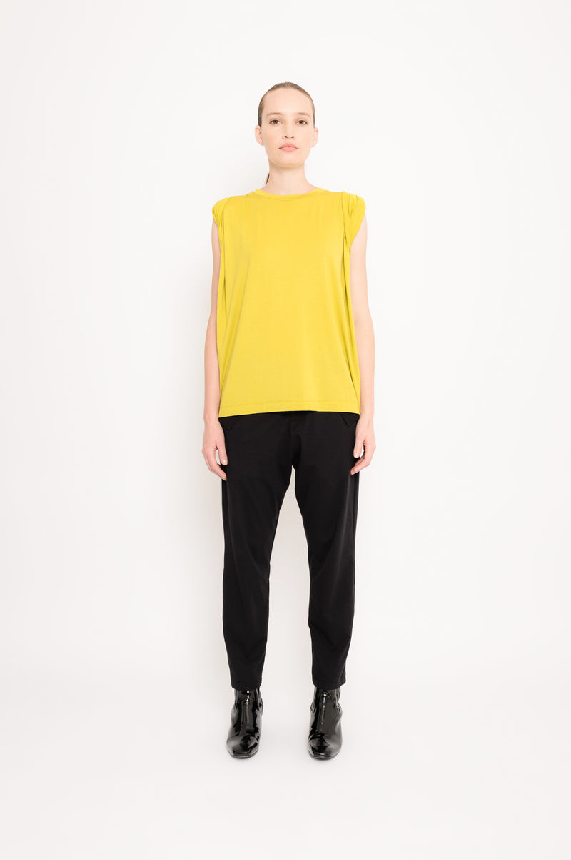 Modal Jersey Wide Top with Pleats | Caixa