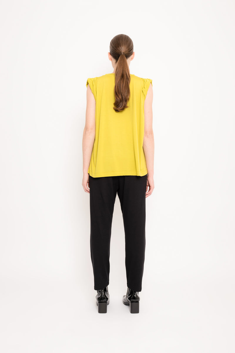 Modal Jersey Wide Top with Pleats | Caixa