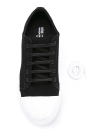 Black Lace-up Sneakers | Vanilla