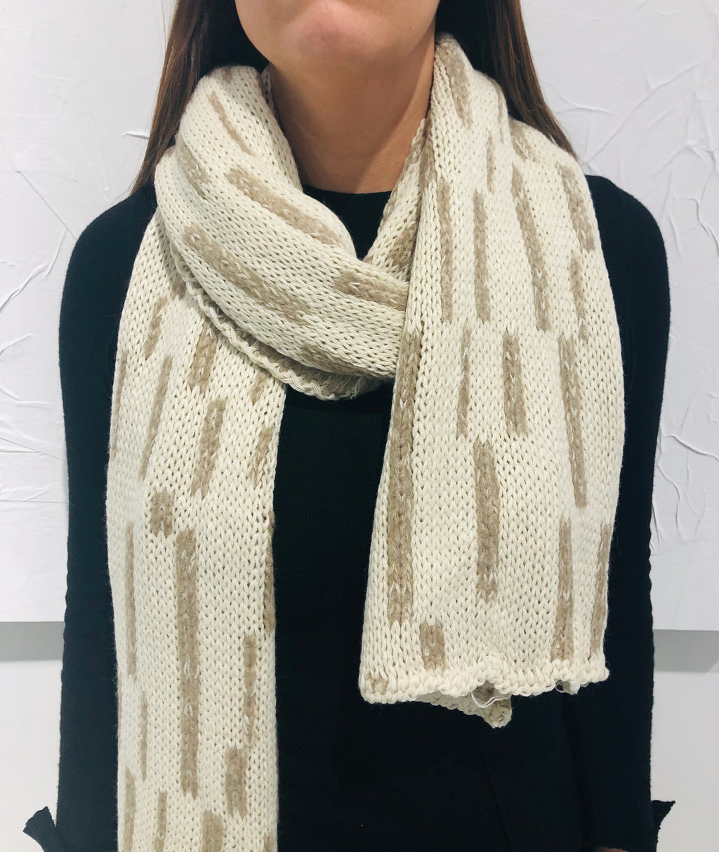 Double Face Knitted Scarf | Vietna