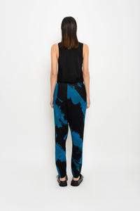 Printed Stained Jersey Pants | Chapim