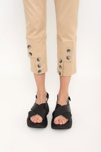Modal Twill Pants with Buttons | Pita