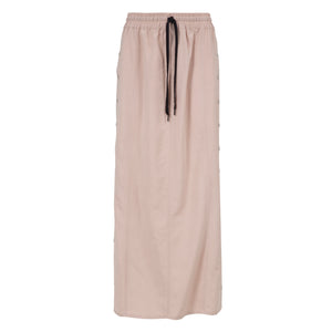 Long Linen Button-Down Skirt | Gibraltar
