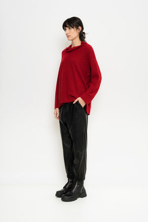 Mohair Cowlneck Sweater | Argentina