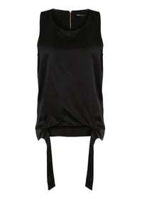 Silk Sleeveless Top with Detail | Choux