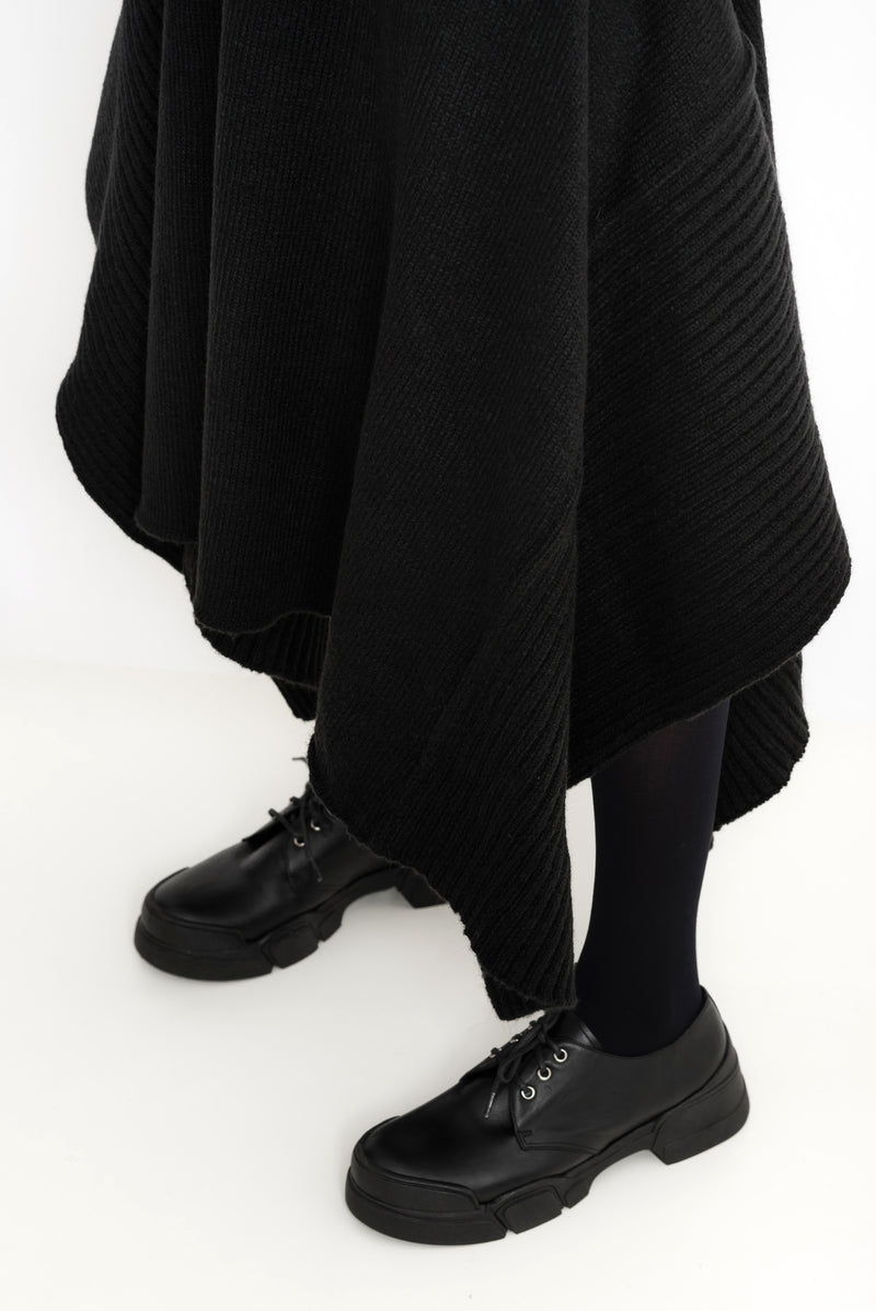 Flared Midi Knitted Skirt | Nikki