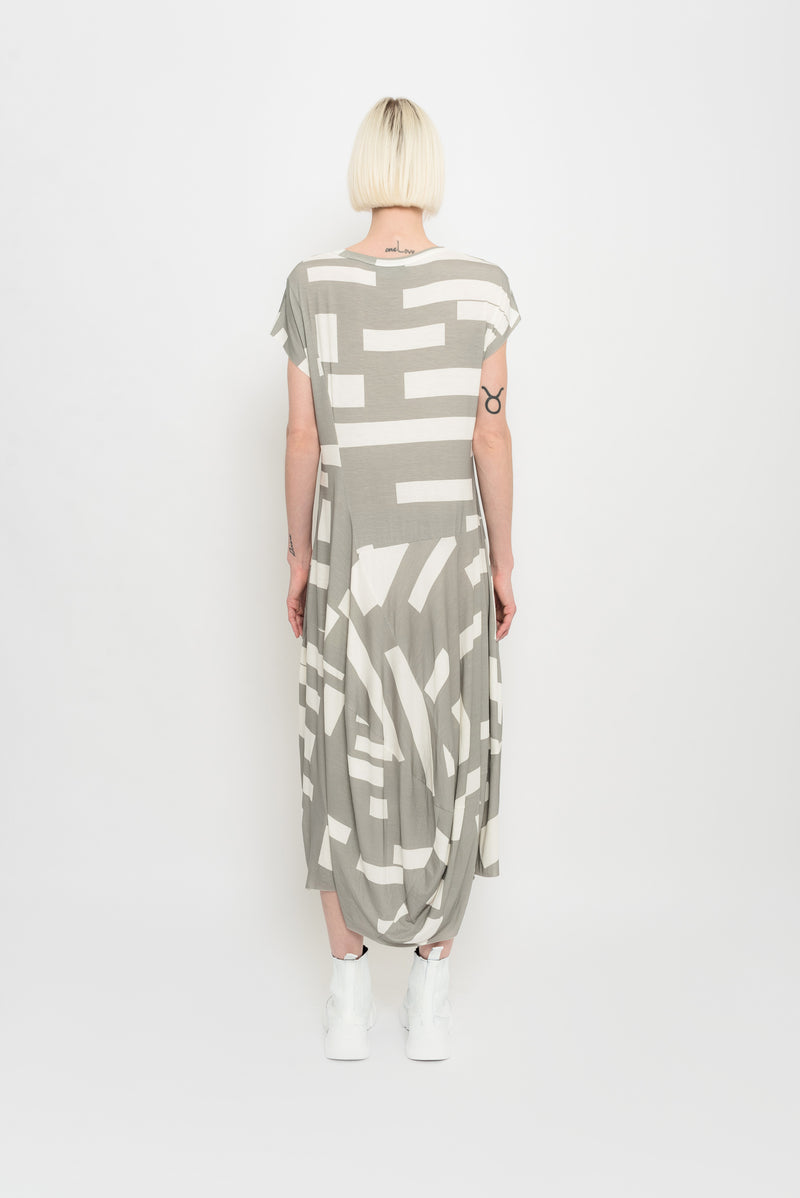 Asymmetrical Dress with Cutouts | Pacu