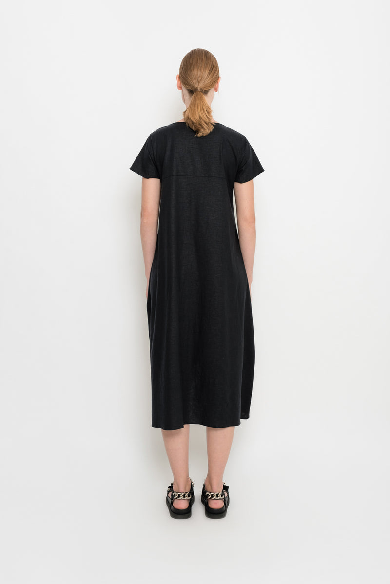 Linen Midi Dress | Pintado