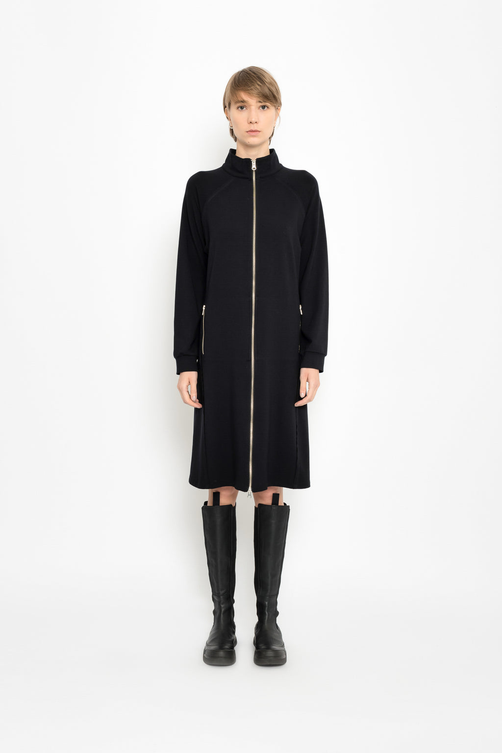 Midi Dress Jacket Style | Swan